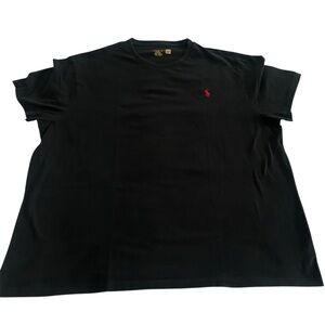 Polo by Ralph Lauren Black Tee with Red Logo